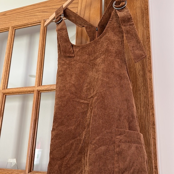 Corduroy overall dress - Picture 7 of 7